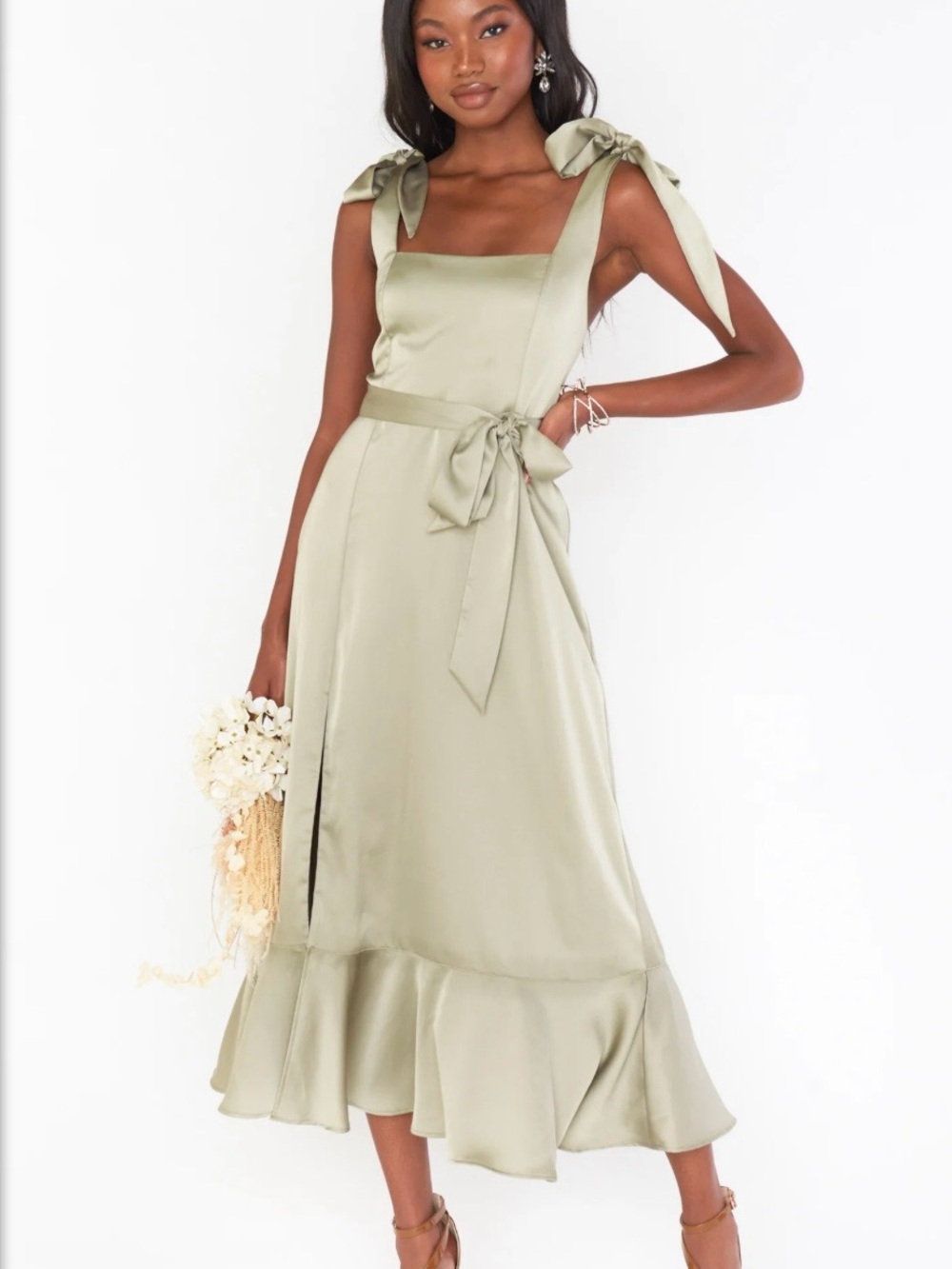 Show Me Your MuMu Claire Midi Dress